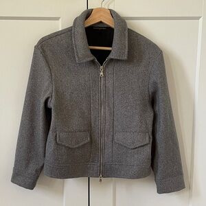 Banana Republic Gray Pea Coat